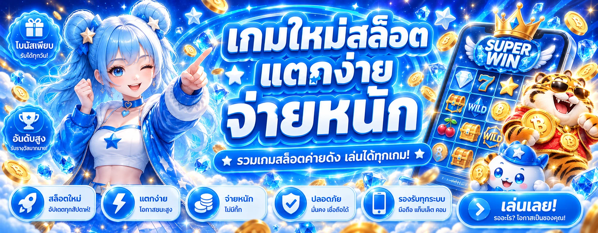 รวมเกมสล็อต zeegames555 พร้อมตัวละครมาสคอต